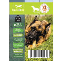 Hundesnack DAUERKAUER Dauerkauer XL aus Milch 1 Stück ca. 130 g, Zahnpflege, Stressabbau für Hunde 35 - 45 kg-thumb-1