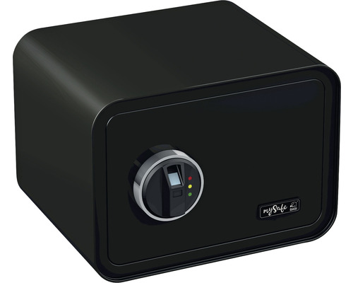 Möbeltresor Basi mySafe 350 schwarz mit Elektronikschloss und Fingerprint-0