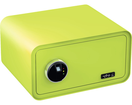 Möbeltresor Basi mySafe 430 grün mit Elektronikschloss und Fingerprint