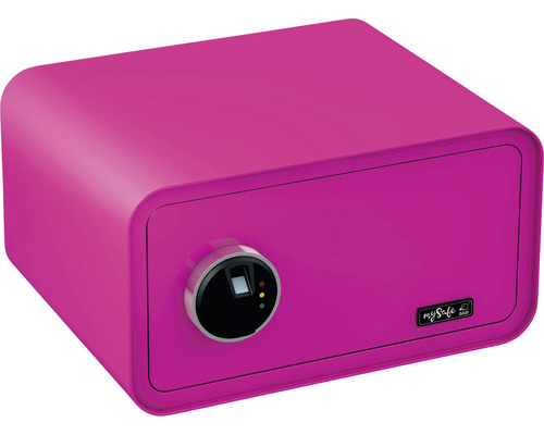 Möbeltresor Basi mySafe 430 pink mit Elektronikschloss und Fingerprint