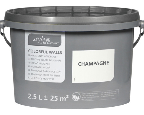 StyleColor Wand- und Deckenfarbe champagner 2,5 L