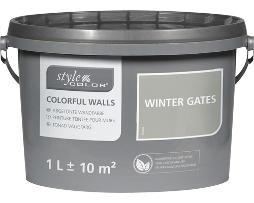 StyleColor COLORFUL WALLS Wand- und Deckenfarbe winter gates 1 L-0
