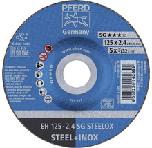 Trennscheibe PFERD EH SG STEELOX Stahl/Inox Ø 125x22,23 mm-thumb-0