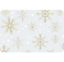 Tischset Snowflakes gold/transparent 30 x 45 cm Mindestabnahme 4 Stk.-thumb-0