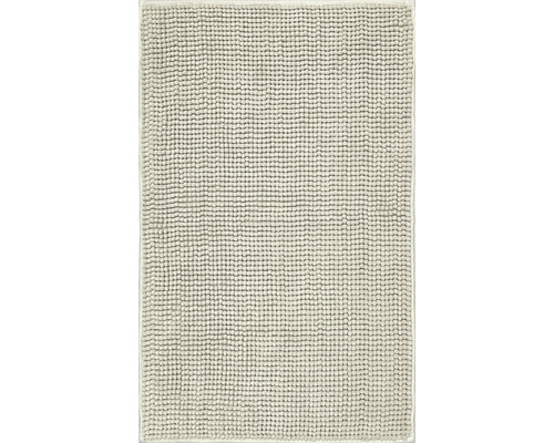 Badteppich form & style Chenille 80 x 50 cm taupe-0