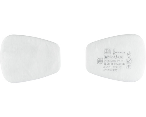 Partikelfilter für Masken der Serie 6000, 6500 und 7000 3M™ 5925PRO10, Schutzstufe FFP2, 20 Stück-0