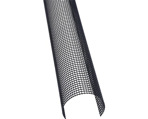 Marley Poly-Net Laubstop/Laubfang Kunststoff anthrazit RAL 7016 NW 150-180 mm 2000 mm