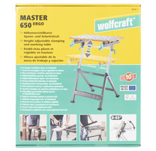 Spann- und Arbeitstisch Wolfcraft MASTER 650 ERGO-thumb-51