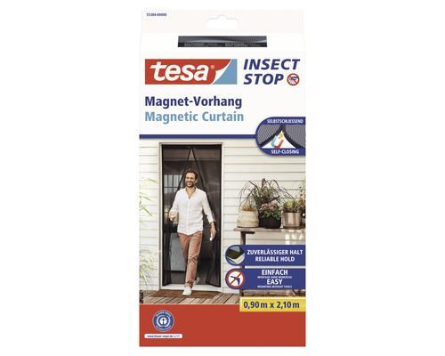 Tesa® Fliegengitter Magnetvorhang 0,9x2,1 m