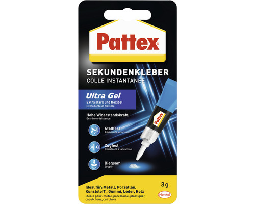 Pattex Sekundenkleber Ultra Gel 3 g-0