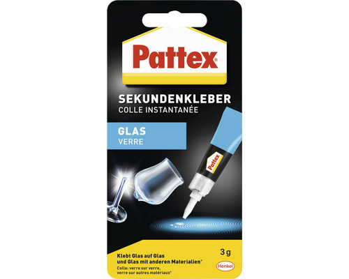Pattex Glas Flüssig Sekundenkleber 3 g