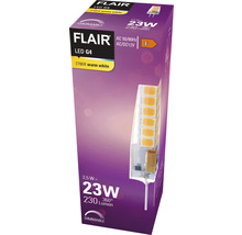 FLAIR LED Stiftsockellampe dimmbar G4/2,5W(23W) 230 lm 2700 K warmweiß klar 12V-thumb-3