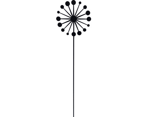 Dekostab Lafiora Blume Version 1 H 60 cm schwarz-0