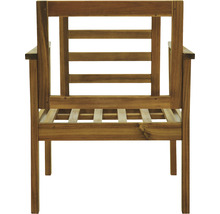 Gartenmöbelset Alina Garden Place 4 -Sitzer aus Holz bestehend aus: Tisch, 2 Stühle, Zweisitzer-Bank, Auflagen-thumb-16