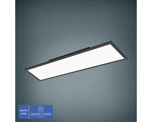 LED Smart Light Panel zigbee Bluetooth 33,5W 4150 lm CCT einstellbare weißtöne HxBxL 50x300x1200 mm schwarz-0