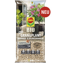BIO Granuplant Drainage- & Pflanzgranulat Compo 10 L 100% natürlicher Bimsstein nachhaltige Blähton Alternative-thumb-1