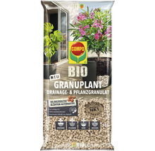BIO Granuplant Drainage- & Pflanzgranulat Compo 10 L 100% natürlicher Bimsstein nachhaltige Blähton Alternative-thumb-0