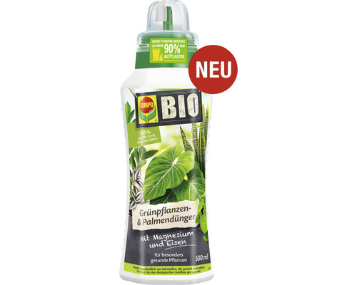 BIO Grünpflanzendünger und Palmendünger Compo 500 ml mineralischer Flüssigdünger 500 ml organischer Flüssigdünger-0