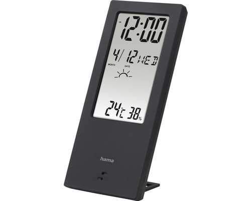 Thermometer/Hygrometer TH-140 schwarz