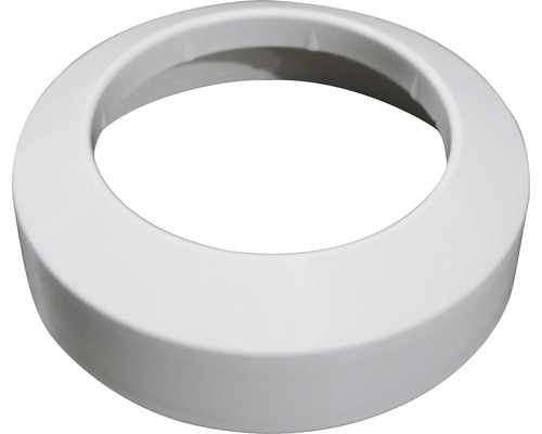 PVC-Flachrosette 110mm weiß