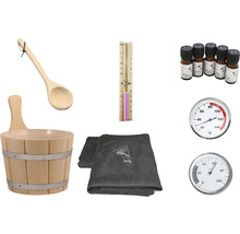 Elementsauna Karibu Varberg Premium 2 Eck inkl.9 kW Bio Ofen u.ext.Steuerung ohne Dachkranz mit bronzierter Ganzglastüre-thumb-13