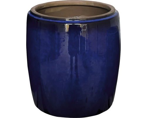 Pflanztopf Lafiora Jia Keramik Ø 35 cm H 35 cm royal blau-0