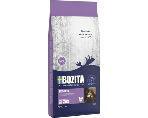 Hundefutter trocken, BOZITA Senior 11 kg