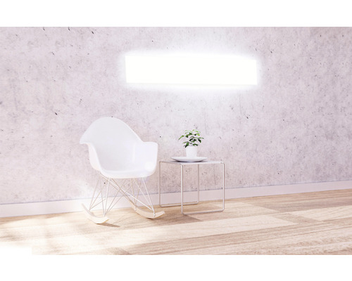 tint LED-Panel white + color dimmbar 36W 3500 lm 6500 K + RGB Farbwechsel 300x1200 mm Aris mit Fernbedienung