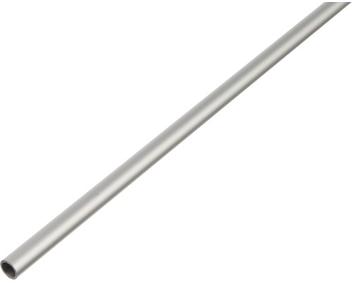 Rundrohr Aluminium silber Ø 25 mm, 1m-0