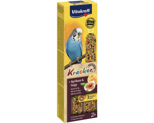 Vogelsnack, Vitakraft Frucht-Kräcker® für Sittich, 2 Stück, 60 g-0