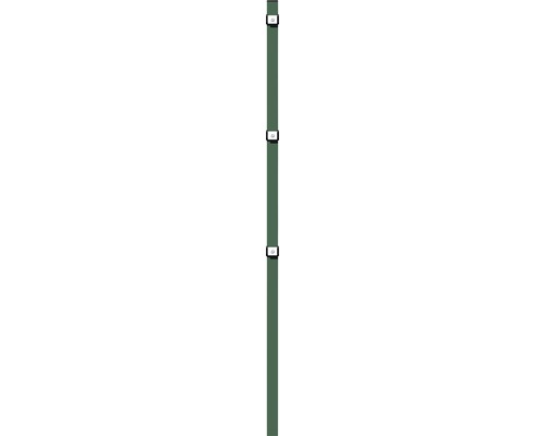 Pfosten für Doppelstabmatte 6 x 4 x 150 cm, grün