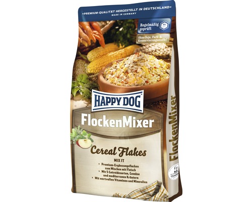 Hundefutter trocken HAPPY DOG Flocken Mixer 3 kg