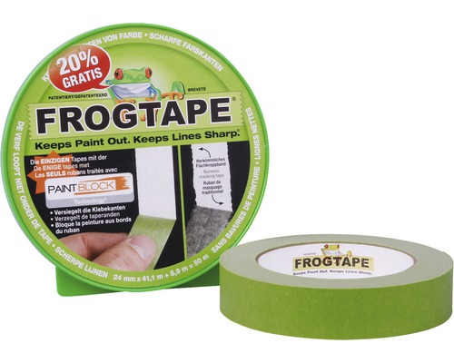 Frogtape grün 24 mm x 50 m (20 % Gratis!)
