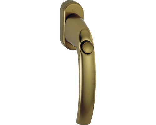 Fenstergriff Bronze Druckknopf für ARON Passiv (40 mm Dornsteg)
