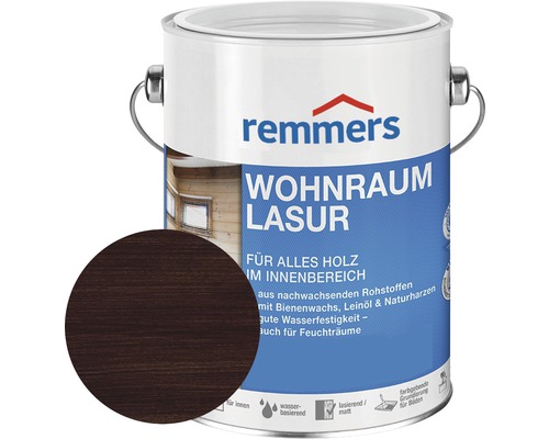 Remmers Wohnraumlasur mocca 2,5 l