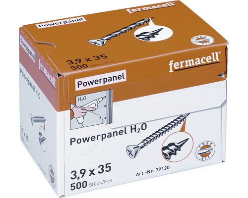 fermacell Powerpanel H2O Schrauben 3,9 x 35 mm Pack = 500 St