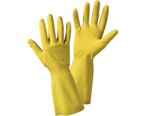 XL Gr Latex 1 Paar Haushaltshandschuhe gelb Meiko Gummi-Handschuhe 