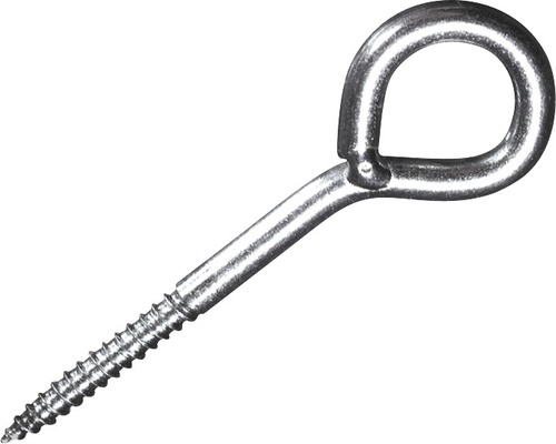 Ringschraube verschweißte Ausführung 7,8x140 mm galv. verzinkt, 10 Stück