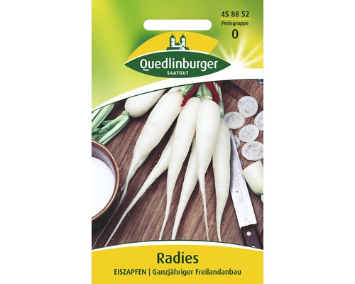 Radieschen 'Eiszapfen' Quedlinburger Gemüsesamen