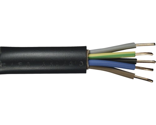 0,94€/m100m NYY-J 5x1,5mm² Erdkabel Starkstromkabel Elektrokabel 