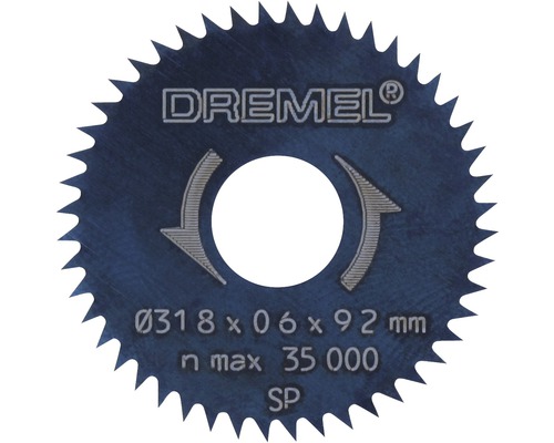 Dremel Kreissägeblatt 31,8 mm (546) 2er Pack