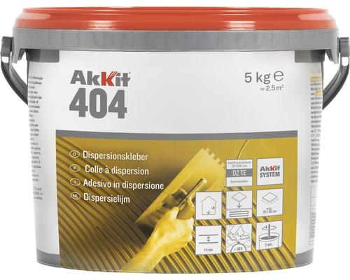 Akkit 404 Dispersionskleber gebrauchsfertig 5 Kg
