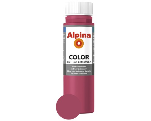 Alpina Voll- und Abtönfarbe Shocking Pink 250 ml