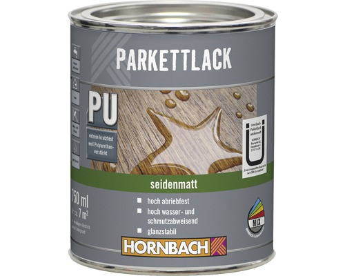 HORNBACH Holzlack Parkettlack seidenmatt 750 ml