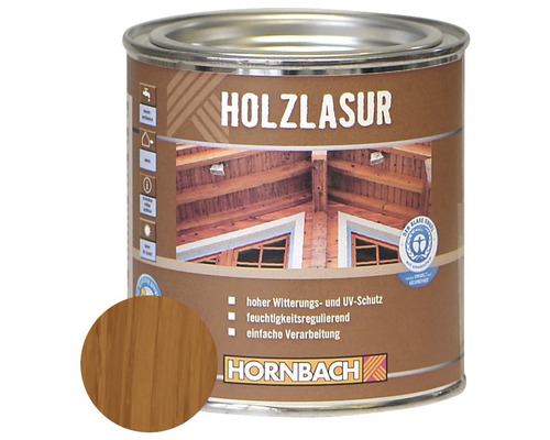 HORNBACH Holzlasur teak 375 ml