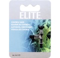 Endhahn Elite Plastik-2-Wege-Hahn regulierbar für Schläuche 4/6 mm