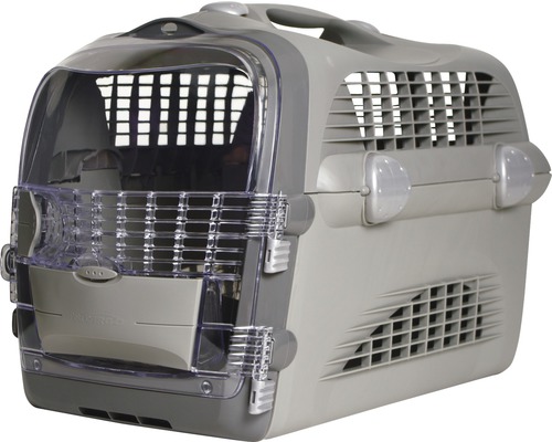 Transportbox Catit Design für Katzen grau
