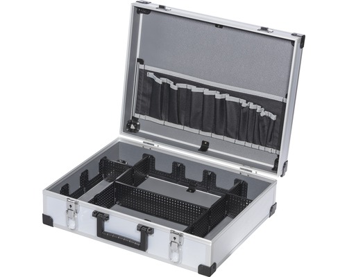 POWERFIX® Alu-Rahmen-Werkzeugkoffer Freizeitwerkzeugkoffer Koffer 