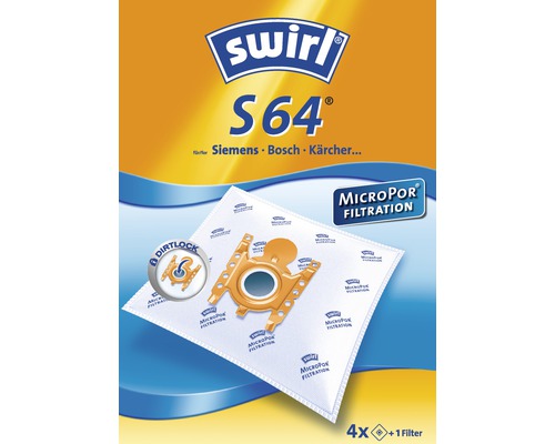 Staubfilterbeutel Swirl S 64 MicroPor-0