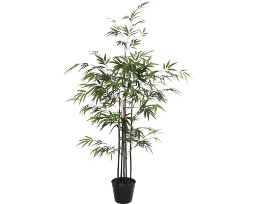Kunstpflanze Bambus Ø 75 H 120 cm grün
